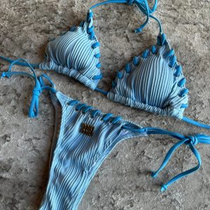 Baby blue bikini
