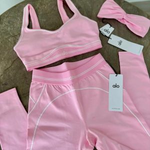 Pink leggings set