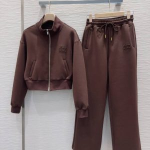 Brown tracksuit